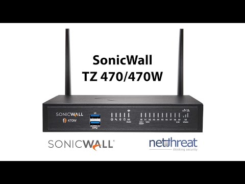 Sonicwall tz470 firewall appliance with 3 years essential pr...