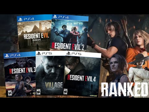 Ranking EVERY Modern Resident Evil Game From WORST TO BEST (Top 5 Games!)
