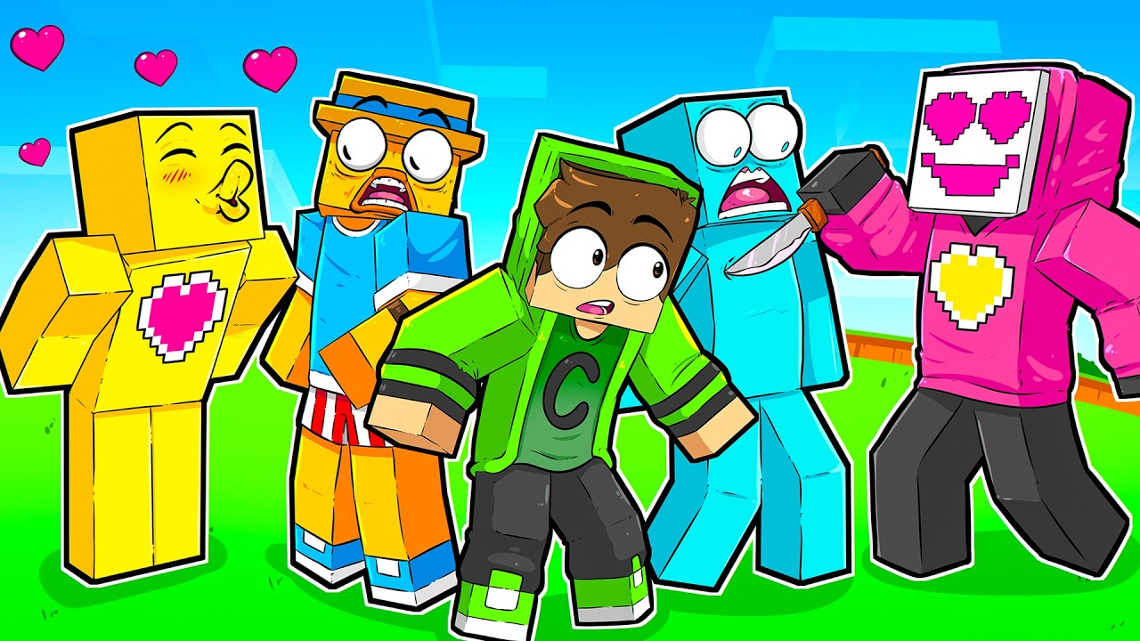 Troquei os CORAÇÕES dos YOUTUBERS REVERSOS