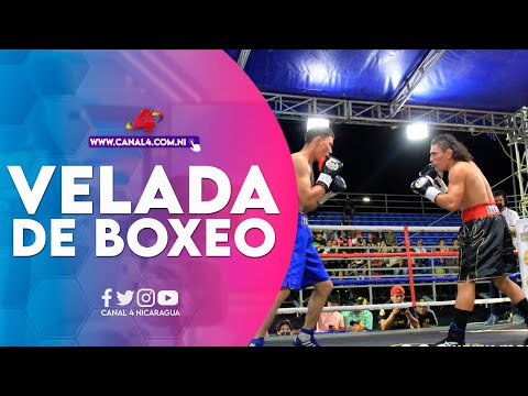 Alcaldía de Managua realiza velada de boxeo profesional