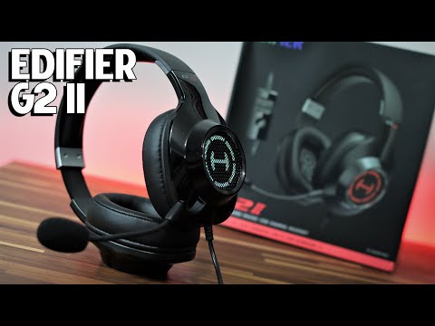 Ausinės Edifier | G2 II | su laidu | Over-Ear | Mikrofonas | Baltas