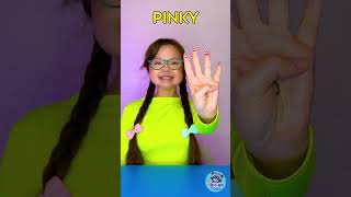 YAY! 🖐️ Let's Learn Finger Names with a Funny Craft! 😍