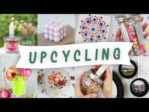 DIY's aus RESTEN! | Upcycling Ideen | Aus Alt mach Neu | Basteln gegen Langeweile | TRYTRYTRY