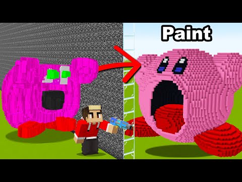Why I Cheated With PAINT GUN In A Build Battle...