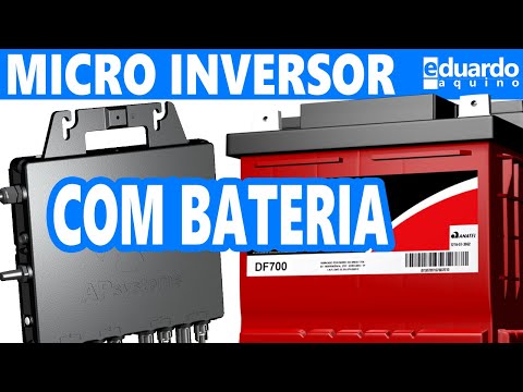 Micro Inversor com Baterias, será que é possível utilizar?