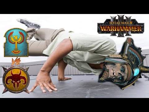 A Wild Khatep Appears | Tomb Kings vs Beastmen - Total War Warhammer 3