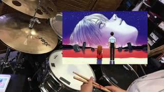 End of Evangelion - Thanatos -If I Cant Be Yours-  (Jazz Fusion Drum Cover)