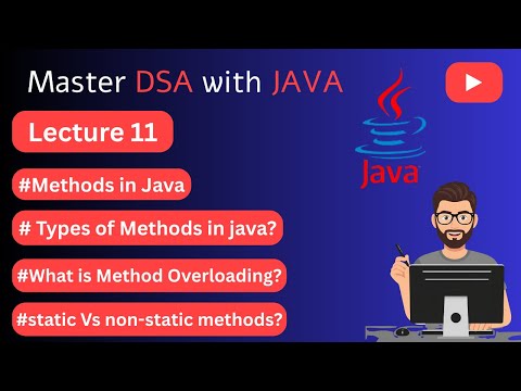 Java Lecture 11 Methods In Java Types Overloading Static Vs Non Static With Examples