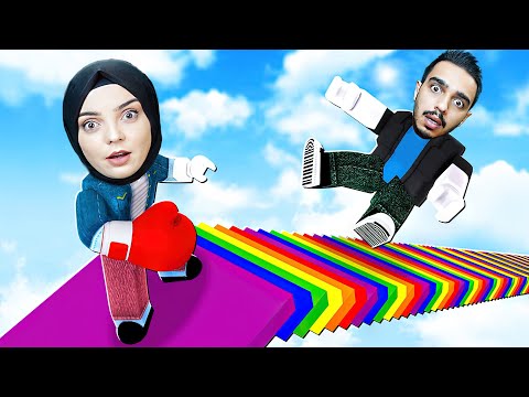 DOĞRU RENGİ SEÇ VE KAZAN !! 😱 Roblox Stairs Of RAGE!