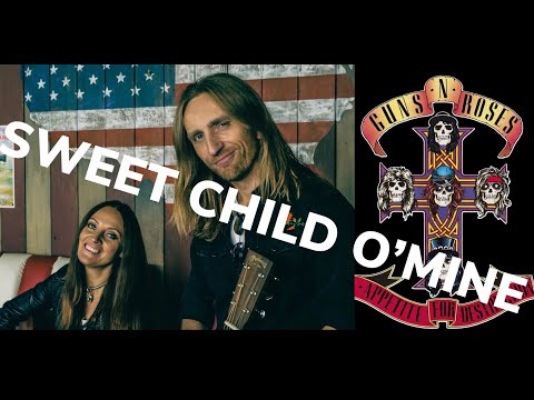 Guns N'Roses - Sweet Child O'Mine | Acoustic Cover by Robertas Semeniukas & Sigita Jonynaitė