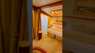 Ruby Princess Cabin Interior Design #cruise #cabin #tour #shortsvideo #shortsviral #shorts