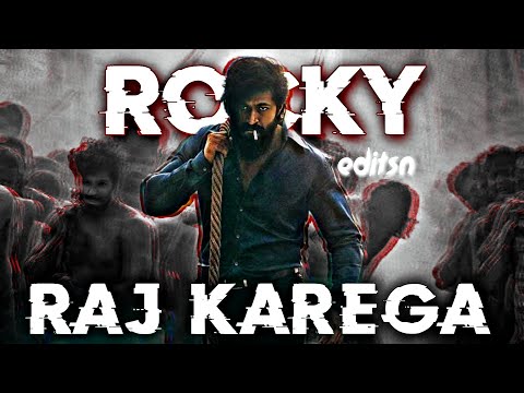 Raj Karega Khalsa FT. Rocky Bhai Edits KGF Chapter 1,2Edits By @im_editsn#kgfchapter1