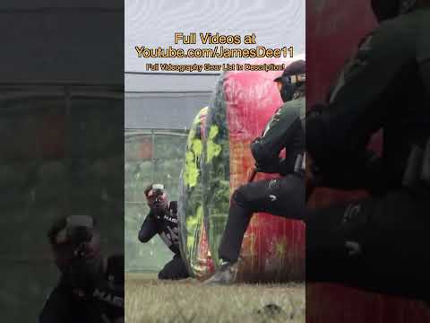 Foot Shot! Enjoy Paintball.