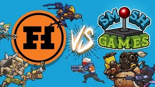 FUNHAUS VS SMOSH GAMES - Overwatch Gameplay