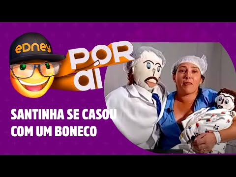 Santinha que se casou com um boneco "dá a luz" a um bonequinho: como assim?