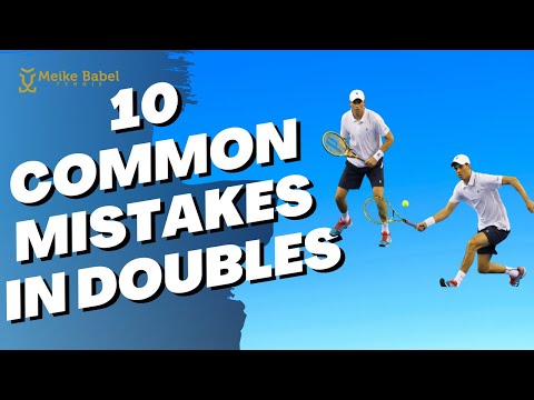 10 Most common mistakes in Tennis Doubles and how to fix them!