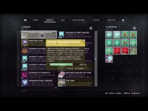 Divinity Quest, Divine Fragmentation-Vex Core Analyzed