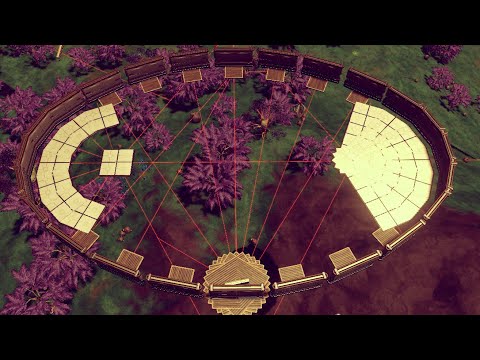 How to Build an Ellipses/Oval (Old Method)- No Man's Sky