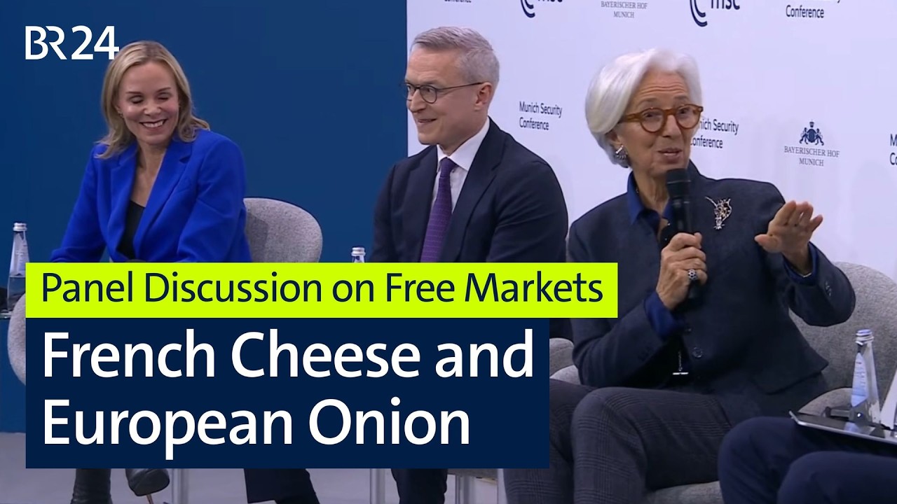 All the Single Markets: Panel Discussion with Lagarde, Michael, Wildberger | MSC 2026 | BR24