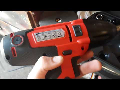 Гайковерт YATO 1/4 HEX x 1/2 F, 450 Вт, 450 Нм, кейс и 4 головки