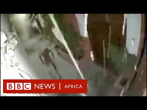 Morocco earthquake narrow escape - BBC Africa