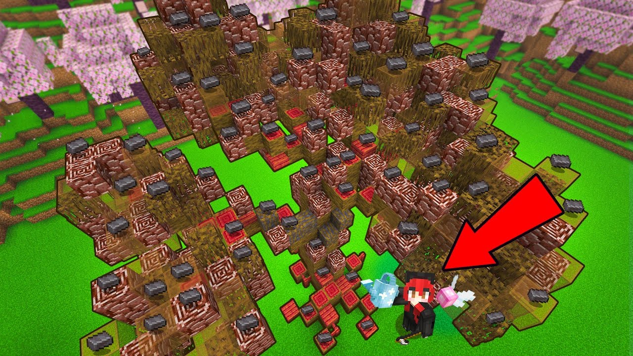 minha PLANTAÇÃO DE NETHERITE