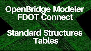 FDOT Connect - Standard Structures Tables