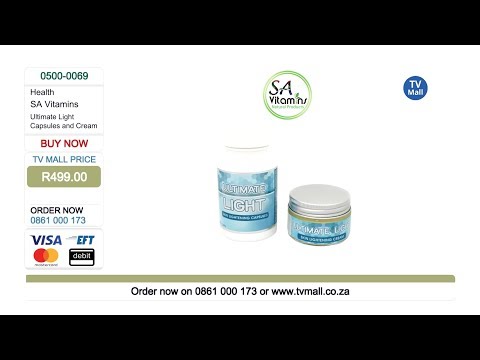 SA Vitamins Skin Lightening Capsules and Skin Lightening Cream