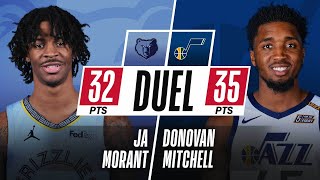 Donovan Mitchell - Utah Jazz - Ja Morant - Memphis Grizzlies