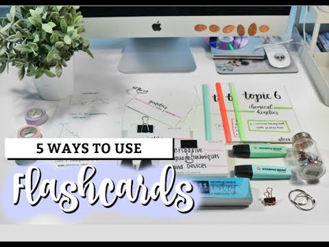 5 WAYS TO USE FLASHCARDS | studycollab: alicia