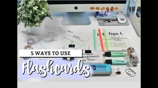 5 WAYS TO USE FLASHCARDS | studycollab: alicia