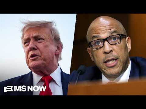 'Grifter-in-Chief': Sen. Cory Booker torches Trump's unprecedented profiteering in 2nd term