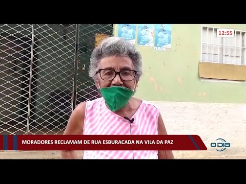 Moradores reclamam de rua esburacada na Vila da Paz 09 03 2021