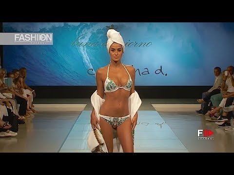 LUNA DI GIORNO - CATERINA D. Beachwear Maredamare 2015 Florence - Fashion Channel