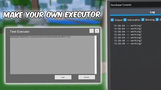 [NEW] Tutorial How To Make A Roblox Executor For PC *Works In Any Game* | No Emulator 2024
