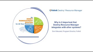 Follett Destiny Resource Manager School Software Integration