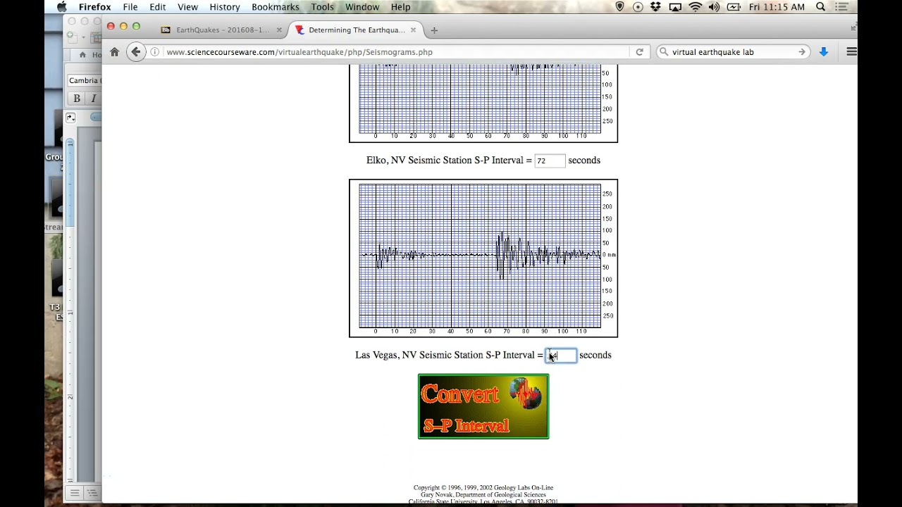 Virtual EarthQuake Demon