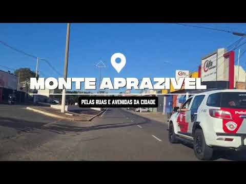 Monte Aprazível SP • Passeio pela cidade
