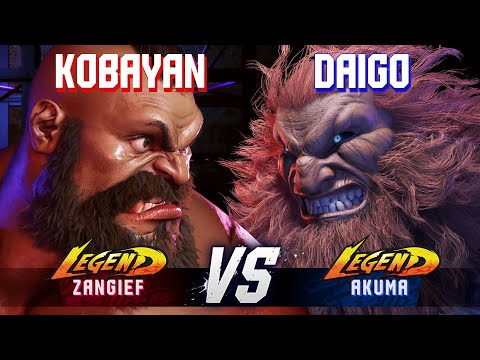 SF6 ▰ KOBAYAN (Zangief) vs DAIGO (Akuma) ▰ High Level Gameplay