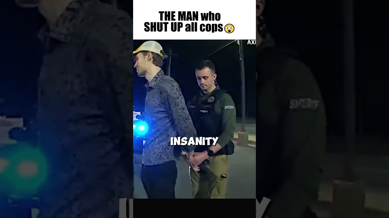 the man who humble cop.