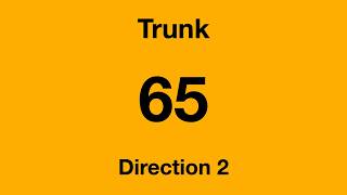 [Go-Ahead] Trunk Bus Service 65 - Direction 2 Hyperlapse