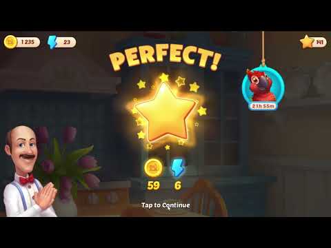 Homescapes 1515 Level - 16 moves - NO BooSTERS