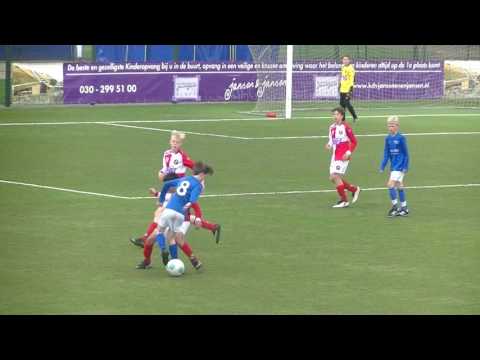 Isaiah Ahmed UVV JO12-1 - Kampong JO12-1 2de helft (2-0)