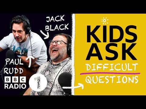 Jack Black and Paul Rudd play Kids Ask Difficult Questions - "How much money do you have?"