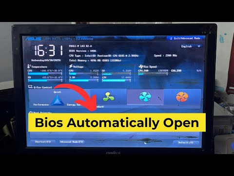 Fix - Asus UEFI Bios Utility Ez Mode Problem 