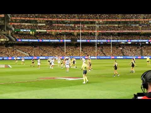 Richmond v Geelong... MCG preliminary final 2019