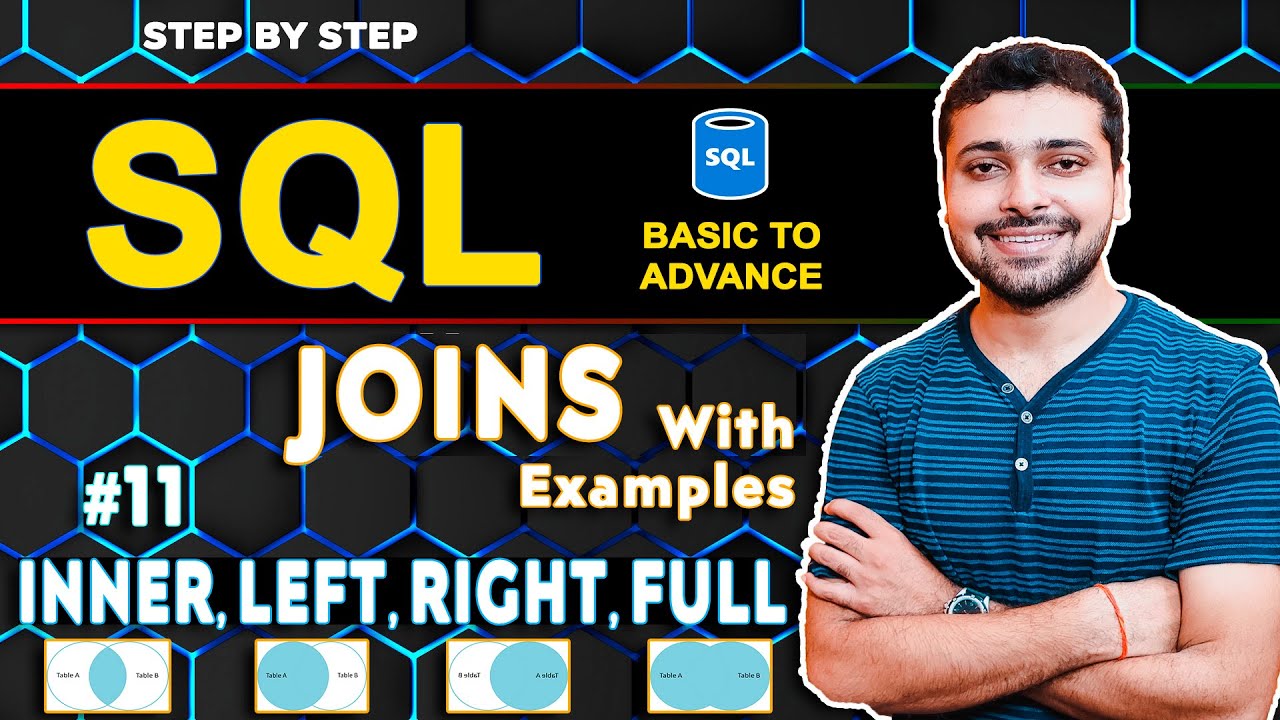 Complete SQL JOINS For Beginners | SQL JOIN Queries with Examples | SQL Tutorial in Hindi 11