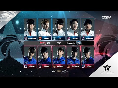 KT vs LZ Game 1 Highlights - KT ROLSTER vs LONGZHU GAMING - LCK Week 9 - SPRING 2016