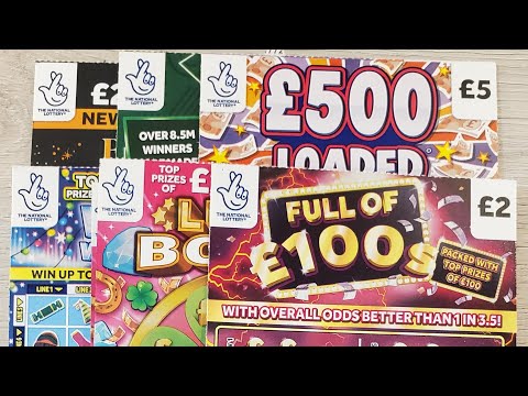 🤞🤞Good mix of scratch cards but did I win🤞🤞