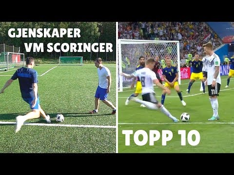GJENSKAPER VM 2018 SCORINGER - TOPP 10! 🔥